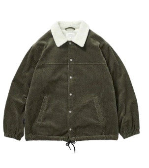 CORDUROY BOA COLLAR JACKET A035