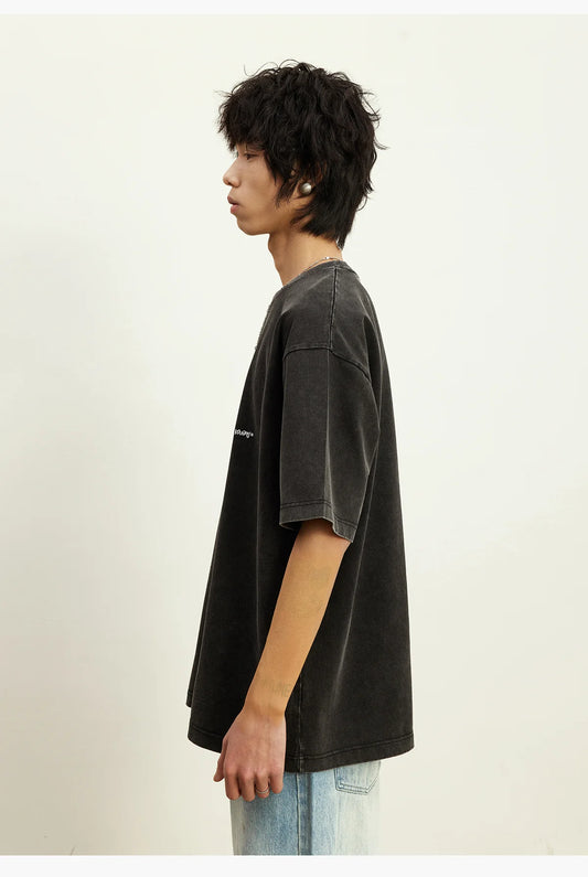 ヘビーウェイトレトロウォッシュTシャツ A102