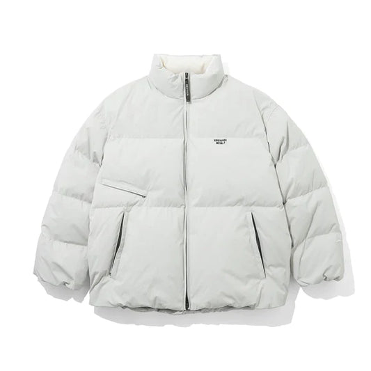 TEFLON WHITE DUCK STAND COLLAR DOWNJACKET A041