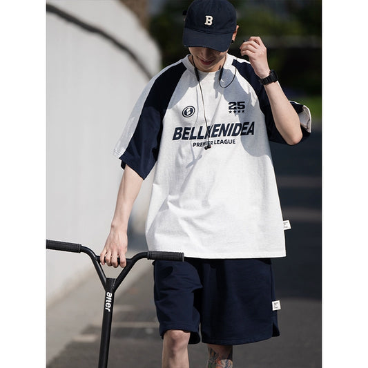 スポーティユニフォームラグランTシャツ A092