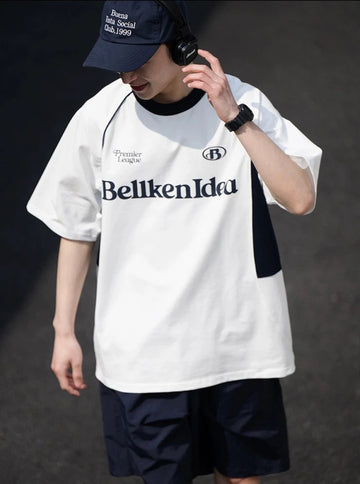【300G】コントラストカラーTシャツ A069