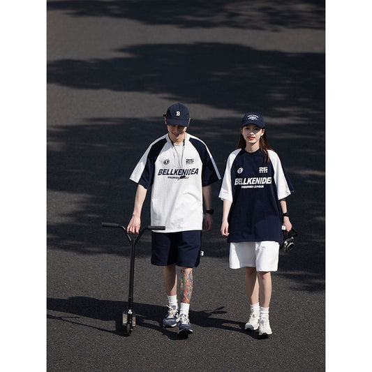 スポーティユニフォームラグランTシャツ A092