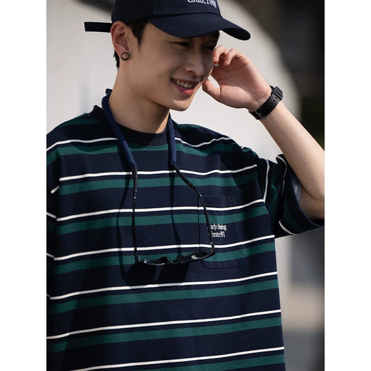 【250G】ボーダーTシャツ A081