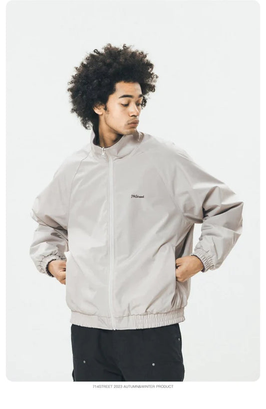 【両面使い・表面撥水加工】REVERSIBLE JACKET A038