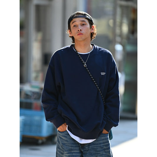【遠赤外線効果】BRUSHED FLEECE SWEATSHIRT A028