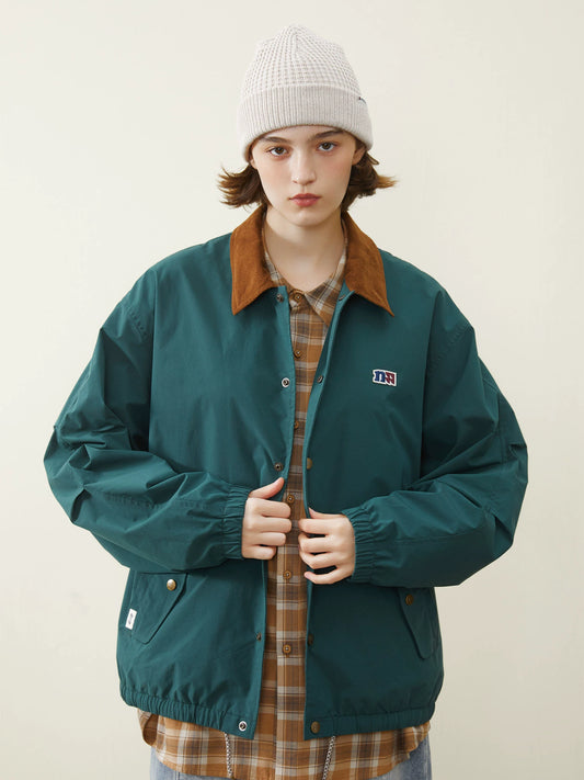 【TEFLON繊維、防水、撥水、防汚】CORDUROY COLLAR JACKET A044