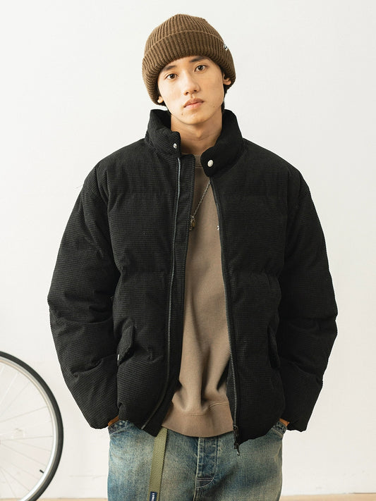 CORDUROY SURFACE DOWN JACKET A045